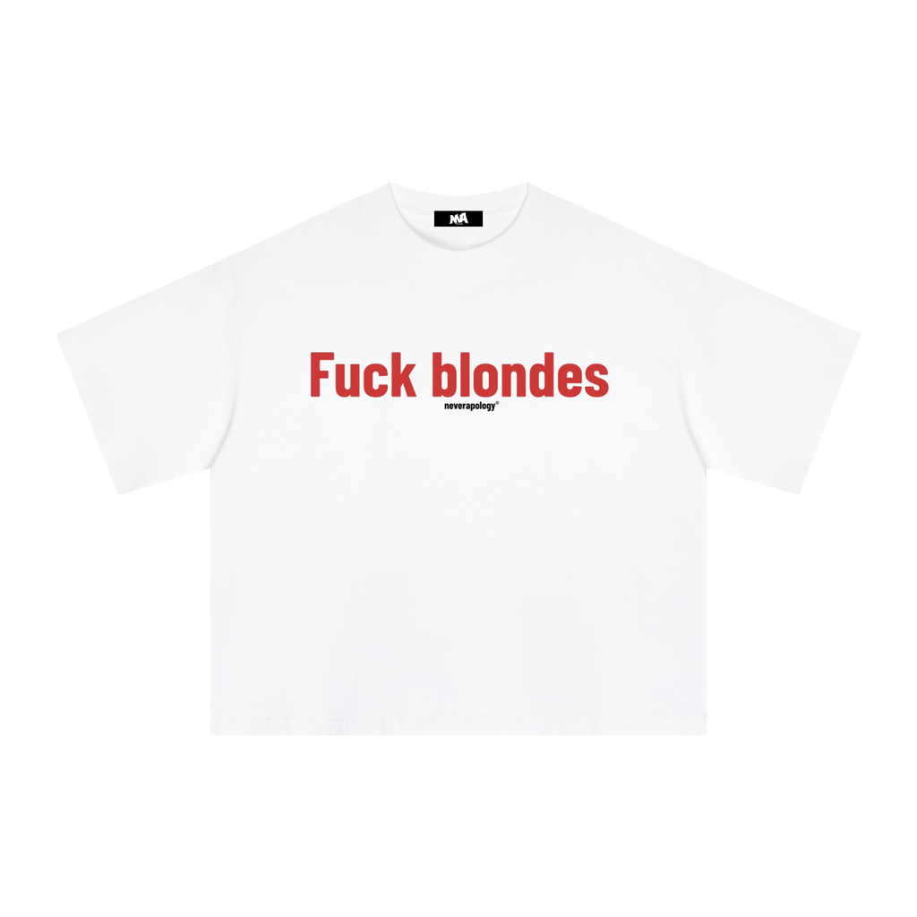 fuck blondes tee